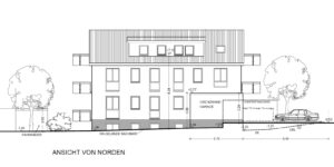 Neubau: 4-Zimmer-Dachgeschosswohnung mit zwei Balkonen in Hanau/Steinheim