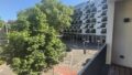 Blick Balkon Schlafzimmer
