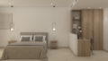 Schlaf-/Arbeitszimmer