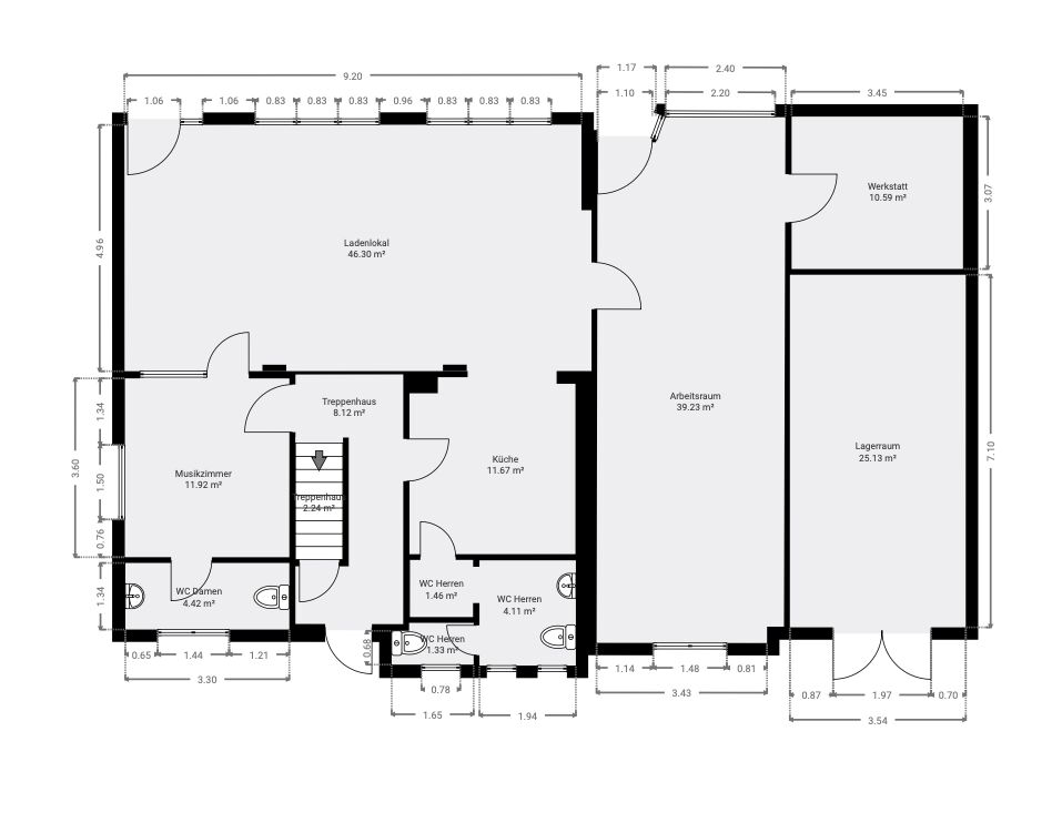 Grundriss - Erdgeschoss