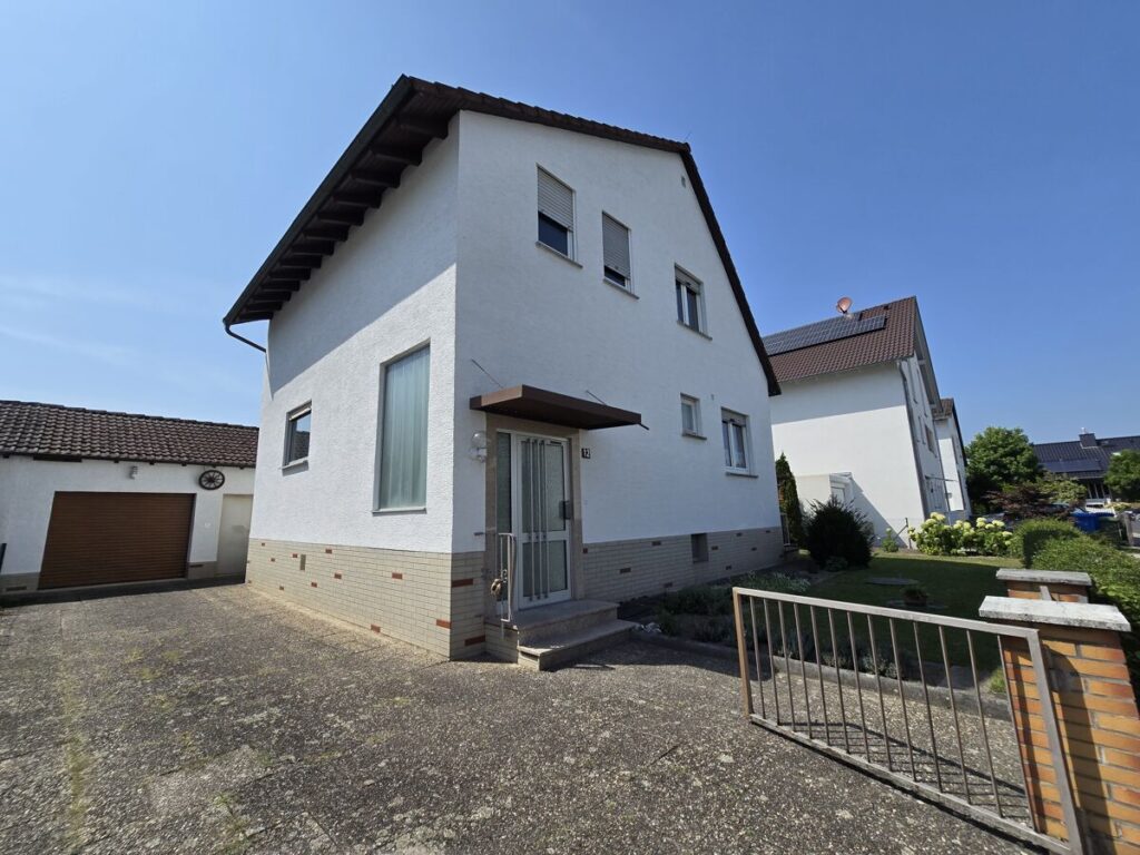 Frontansicht Haus