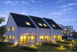 Neubau-Reihenendhaus in Rodgau-Dudenhofen – Effizienzhaus 55 mit Garten, Spitzboden & Ausbauoption