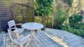 ...der Terrasse.