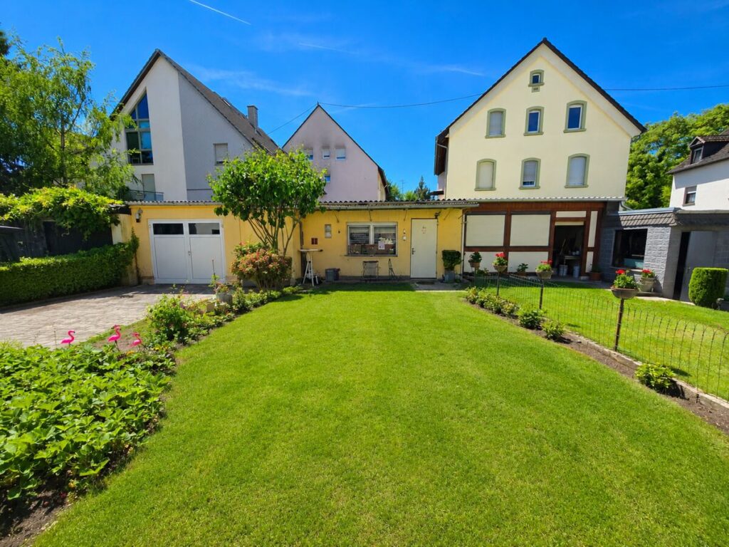 Garten und Hinterhaus