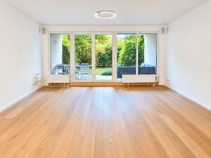 Außergewöhnliche 4-Zimmer-Wohnung mit Garten, Terrasse & Balkon in guter Lage von Bockenheim