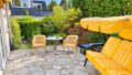 Sonnige Gartenterrasse...